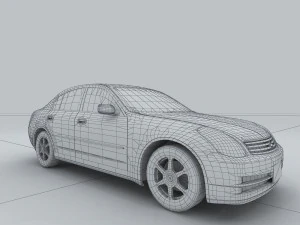 vehicle - supercar car 64 3D Model