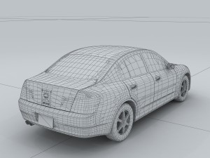 vehicle - supercar car 64 3D Model