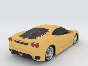 vehicle - supercar car 65 3D Model