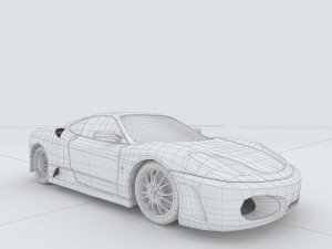 vehicle - supercar car 65 3D Model