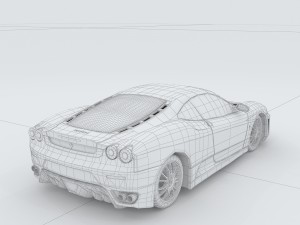 vehicle - supercar car 65 3D Model