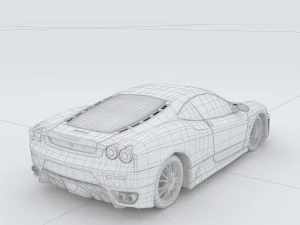vehicle - supercar car 65 3D Model
