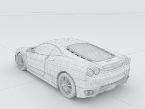 vehicle - supercar car 65 3D Model