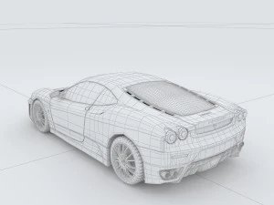 vehicle - supercar car 65 3D Model