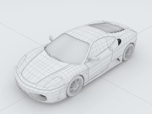vehicle - supercar car 65 3D Model