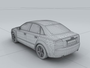 vehicle - supercar car 66 3D Model