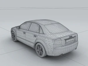 vehicle - supercar car 66 3D Model