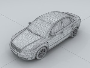 vehicle - supercar car 66 3D Model