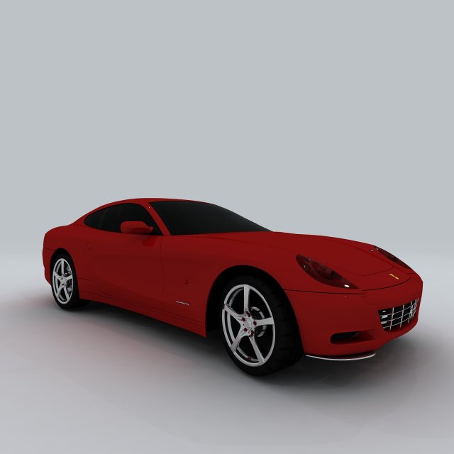 vehicle - supercar car 80 Modelo 3D .c4d .max .obj .3ds .fbx .stl .blend