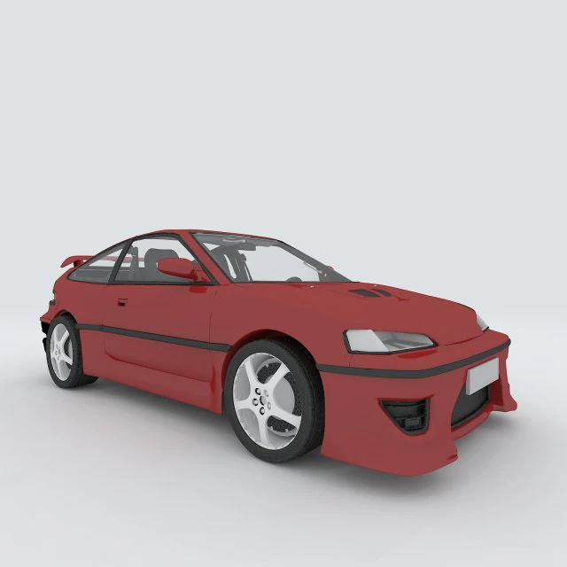 vehicle - supercar car 82 3D Model .c4d .max .obj .3ds .fbx .stl .blend 