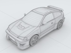 vehicle - supercar car 82 3D 模型
