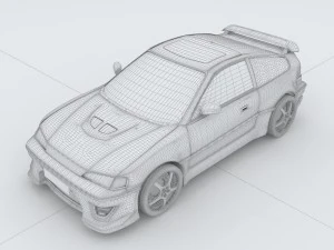 vehicle - supercar car 82 3D Model