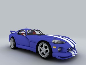 vehicle - supercar car 83 Modello 3D