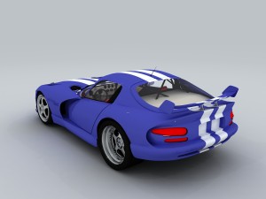 vehicle - supercar car 83 3D Model