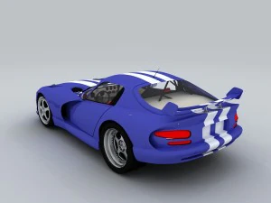 vehicle - supercar car 83 3D Model