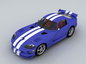 vehicle - supercar car 83 3D Model