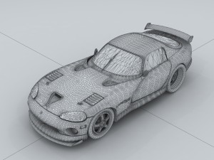 vehicle - supercar car 83 3D Model