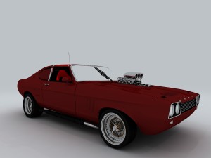 vehicle - supercar car 84 Modello 3D
