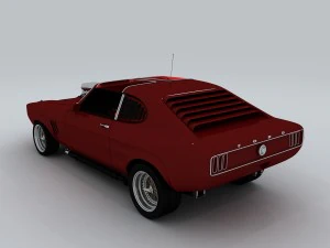 vehicle - supercar car 84 3D Model