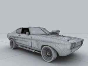 vehicle - supercar car 84 3D Model