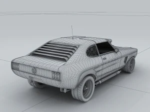 vehicle - supercar car 84 3D Model