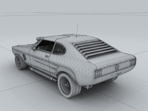 vehicle - supercar car 84 Modelo 3D