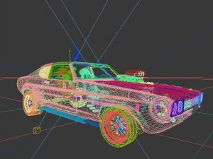vehicle - supercar car 84 3D Model