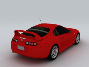 vehicle - supercar car 86 Modello 3D