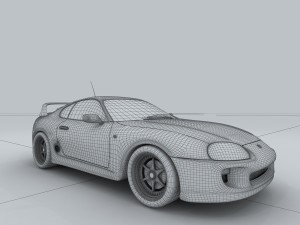 vehicle - supercar car 86 Modello 3D