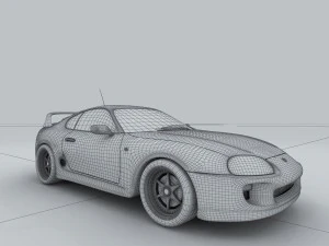 vehicle - supercar car 86 3D Model