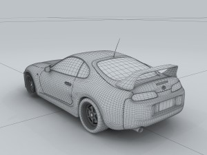 vehicle - supercar car 86 Modello 3D