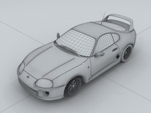 vehicle - supercar car 86 Modello 3D