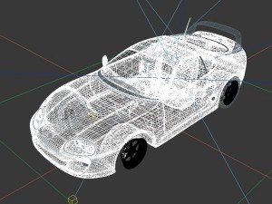 vehicle - supercar car 86 Modello 3D
