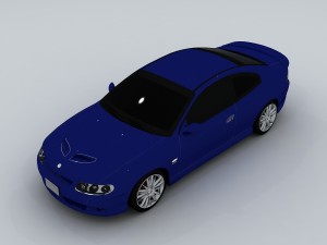 vehicle - supercar car 338 3D Model