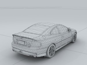 vehicle - supercar car 338 3D Model