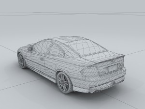 vehicle - supercar car 338 3D Model