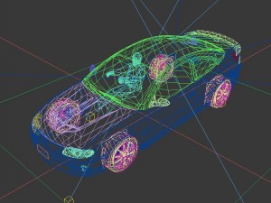 vehicle - supercar car 338 3D Model