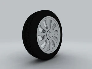 vehicle - tire wheel 3D Model
