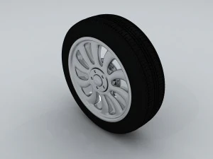 vehicle - tire wheel 3D Model