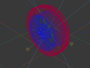 vehicle - tire wheel 3D 모델