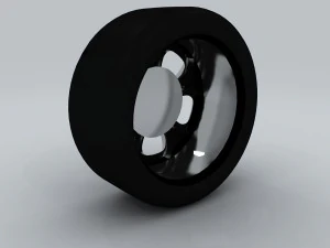 vehicle - tire wheel 02 3D Model