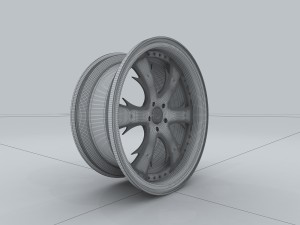 vehicle - tire wheel 04 Modelo 3D