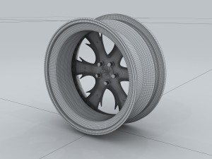 vehicle - tire wheel 04 Modelo 3D