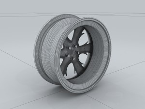 vehicle - tire wheel 04 Modelo 3D
