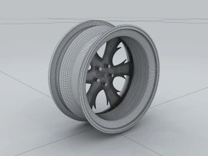 vehicle - tire wheel 04 3D Model