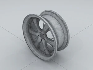 vehicle - tire wheel 04 3D Model