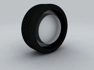 vehicle - tire wheel 06 3D Model