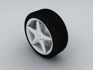 vehicle - tire wheel 06 3D Model