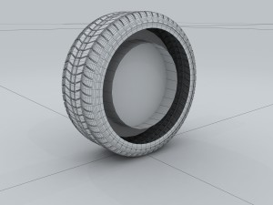 vehicle - tire wheel 06 3D मॉडल