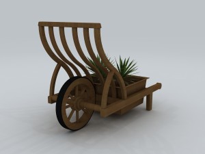 vehicle - trolley 3D-Modell